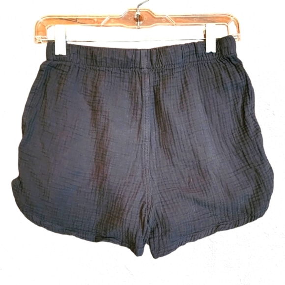 Stars Above Gray Linen Shorts - Picture 8 of 8